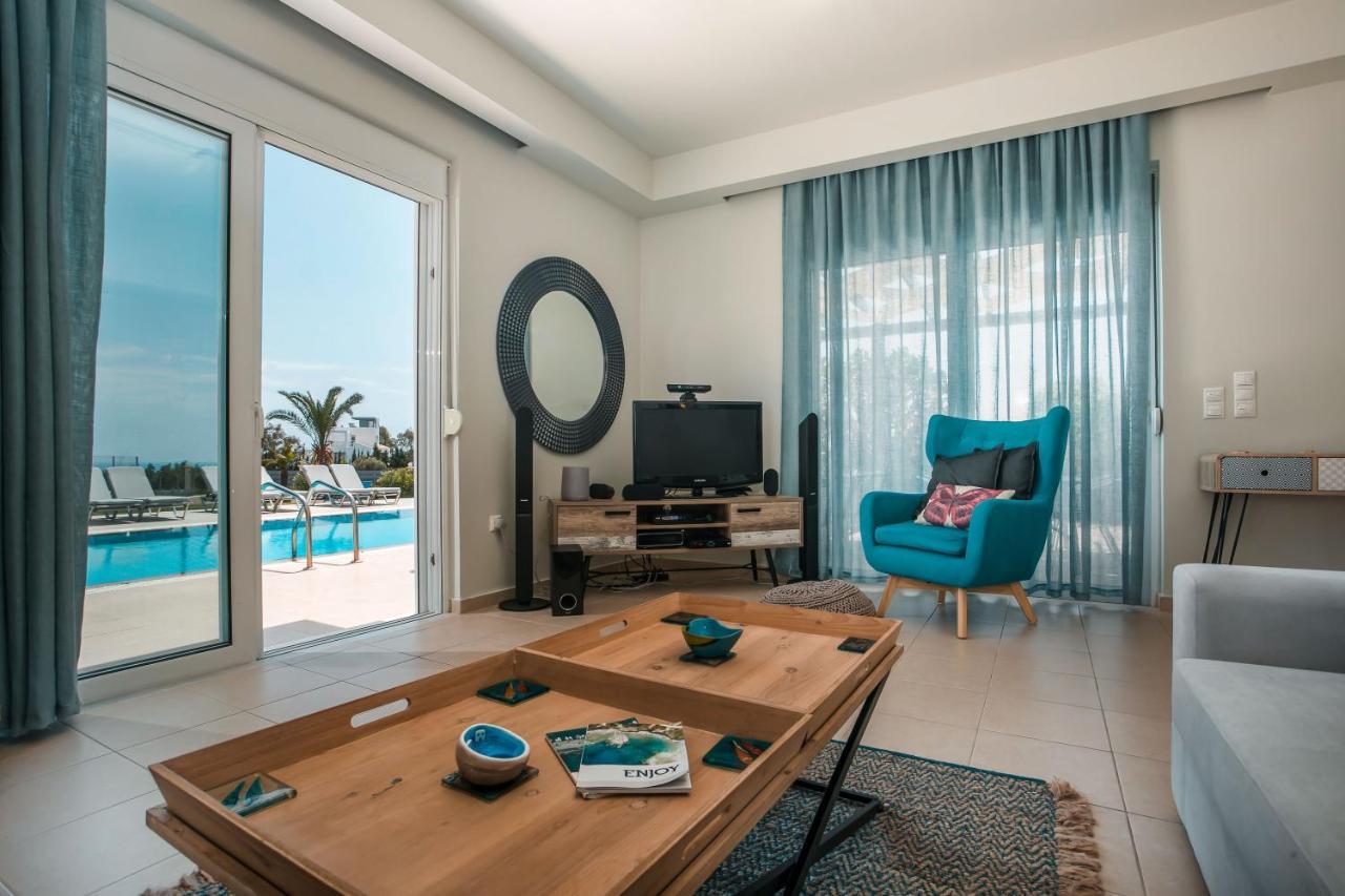 Luxury Villa Petalutha Kolymbia Zewnętrze zdjęcie